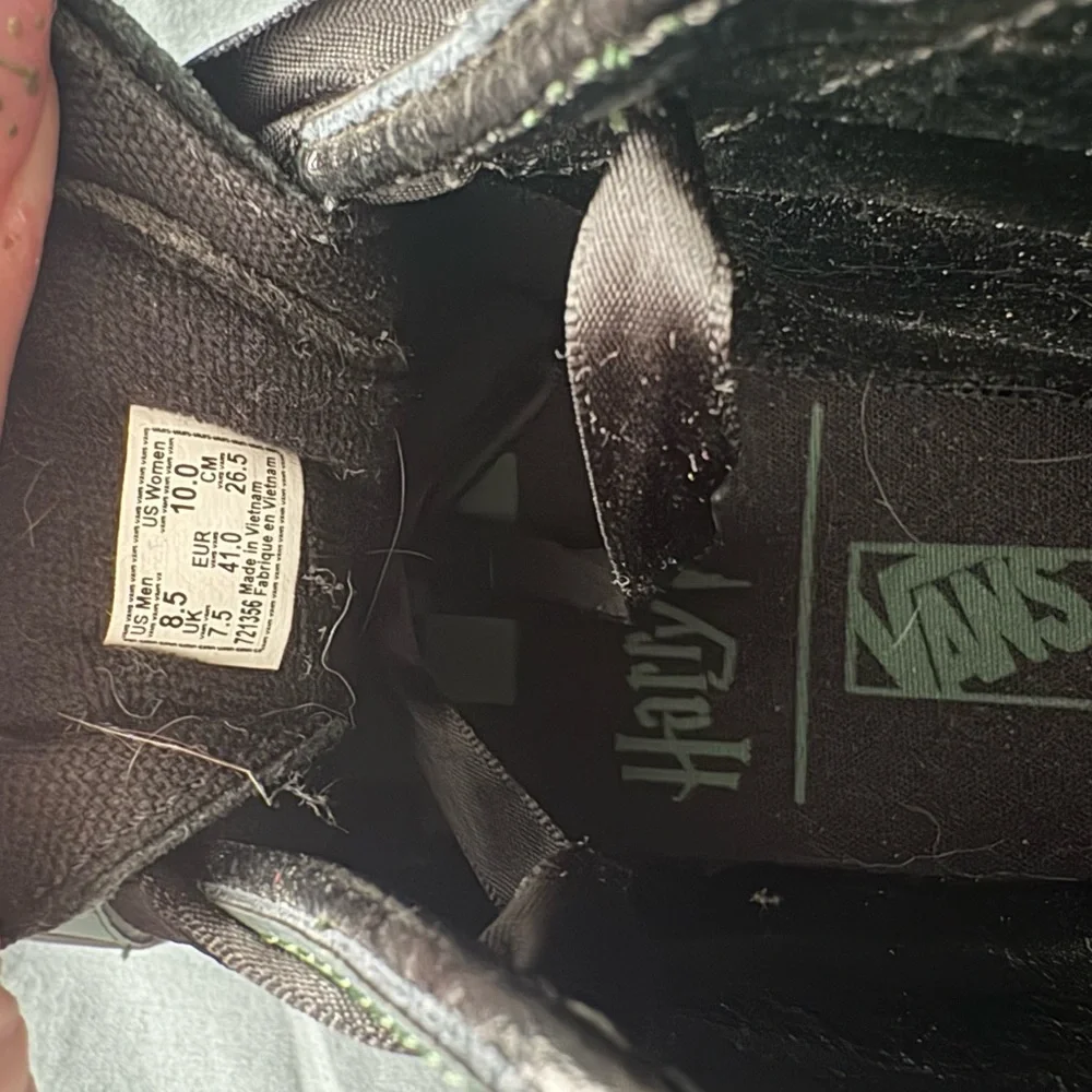 Vans Slytherin Hightops - Picture 5 of 5